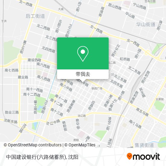 中国建设银行(六路储蓄所)地图