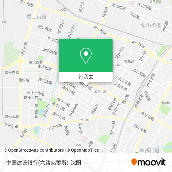 中国建设银行(六路储蓄所)地图