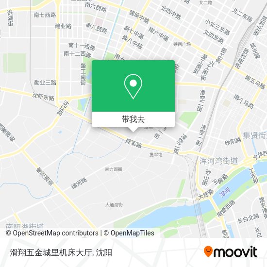 滑翔五金城里机床大厅地图