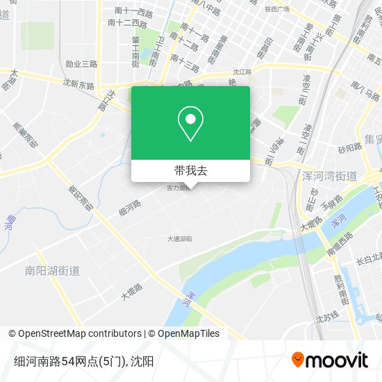 细河南路54网点(5门)地图