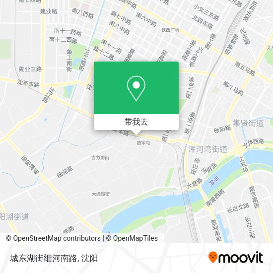 城东湖街细河南路地图