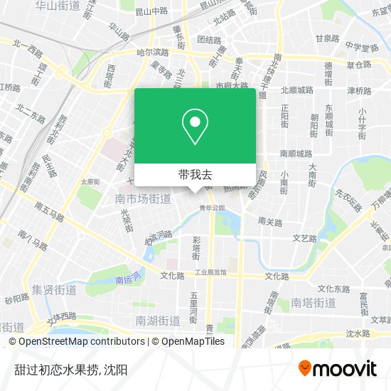 甜过初恋水果捞地图