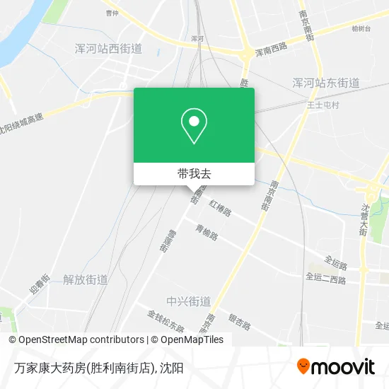 万家康大药房(胜利南街店)地图
