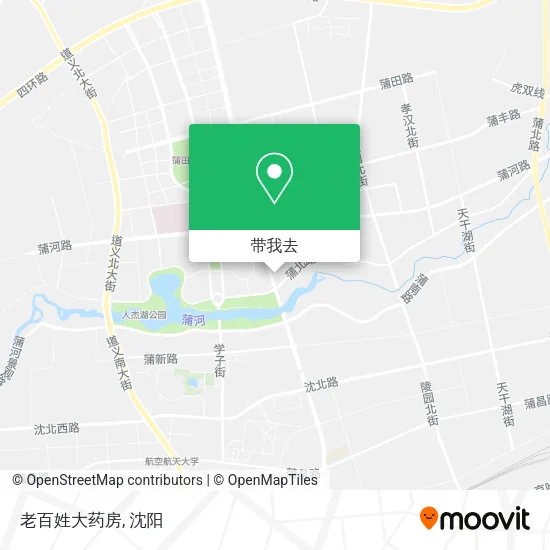 老百姓大药房地图