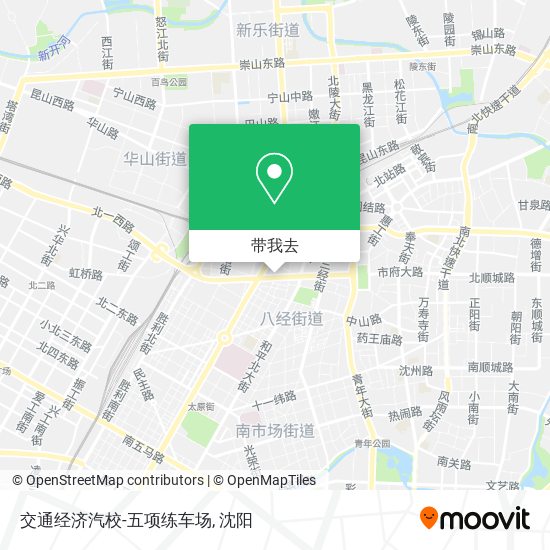 交通经济汽校-五项练车场地图