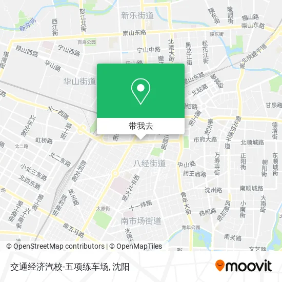 交通经济汽校-五项练车场地图