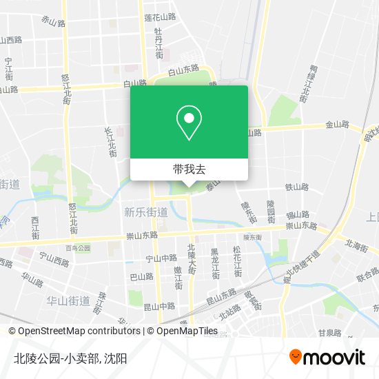 北陵公园-小卖部地图