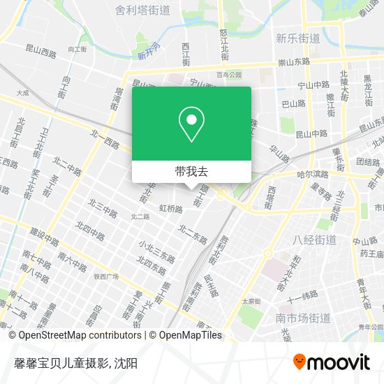 馨馨宝贝儿童摄影地图