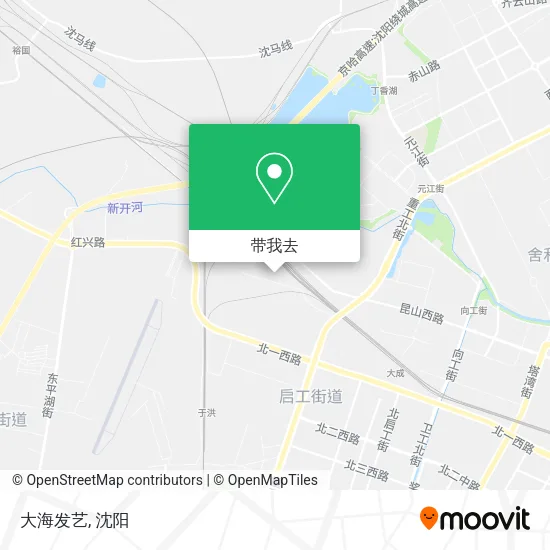 大海发艺地图