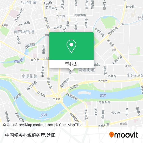 中国税务办税服务厅地图