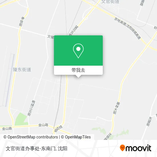 文官街道办事处-东南门地图