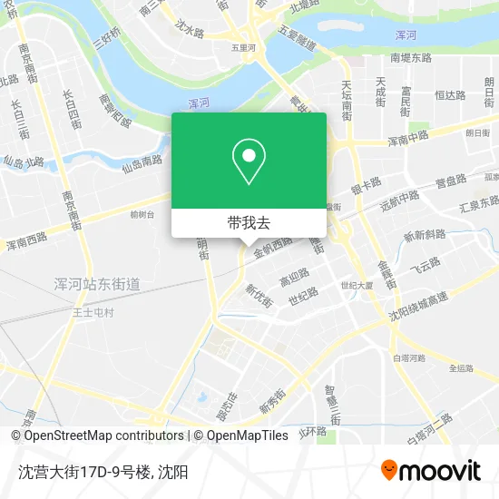 沈营大街17D-9号楼地图