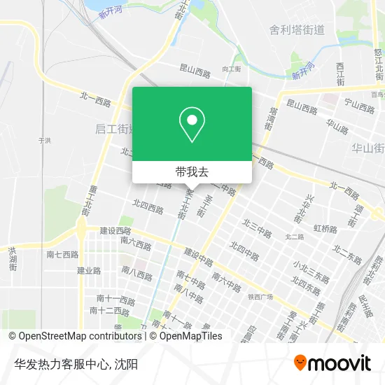 华发热力客服中心地图