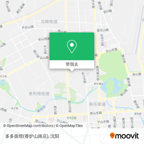 多多面馆(香炉山路店)地图