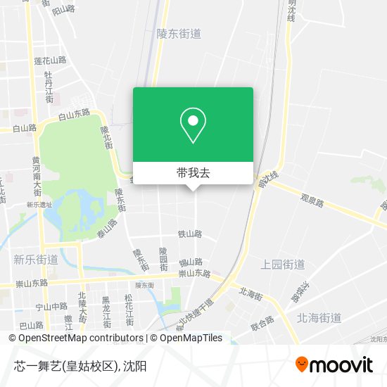 芯一舞艺(皇姑校区)地图