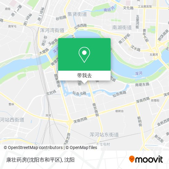 康壮药房(沈阳市和平区)地图