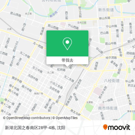 新湖北国之春南区28甲-4栋地图
