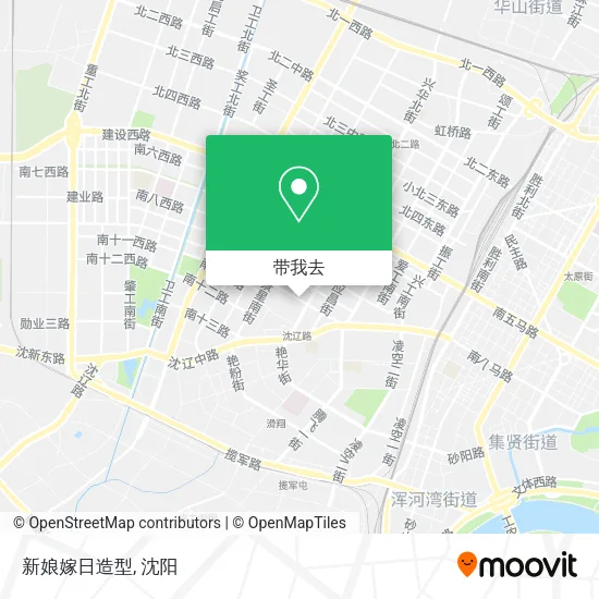 新娘嫁日造型地图