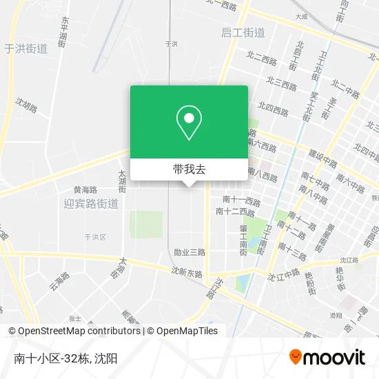 南十小区-32栋地图