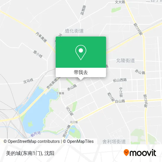 美的城(东南1门)地图