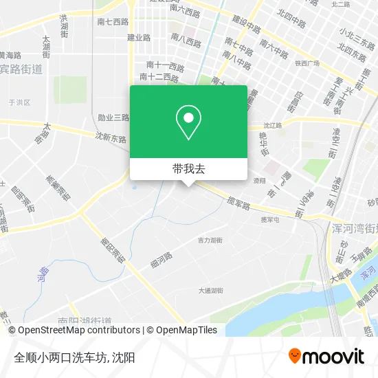 全顺小两口洗车坊地图