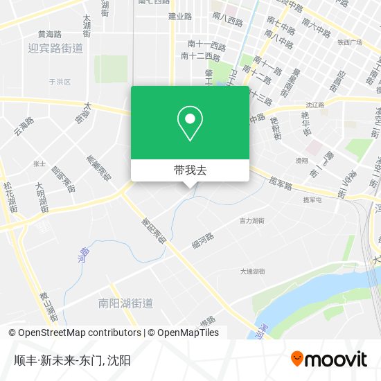 顺丰·新未来-东门地图