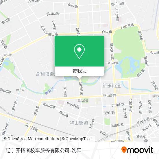 辽宁开拓者校车服务有限公司地图