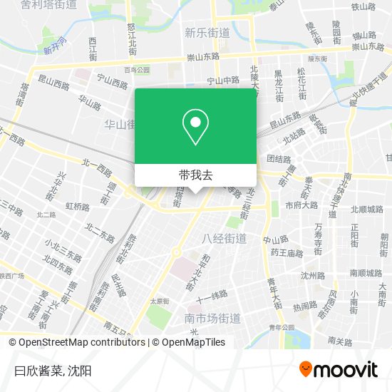 曰欣酱菜地图