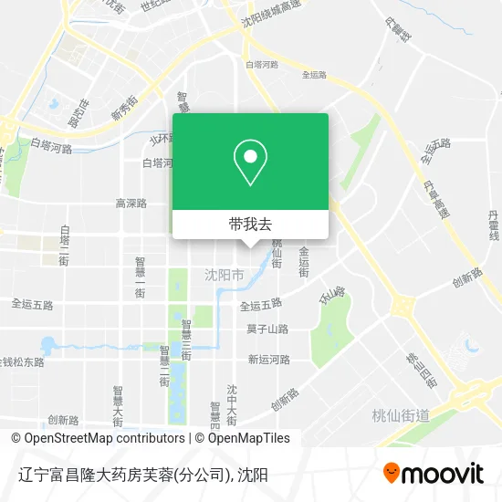 辽宁富昌隆大药房芙蓉(分公司)地图