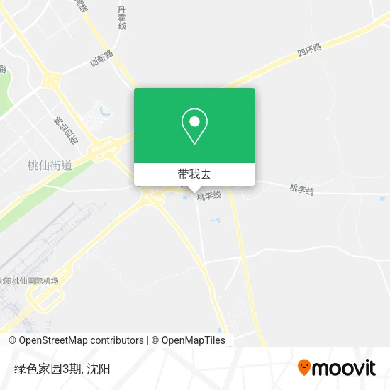 绿色家园3期地图