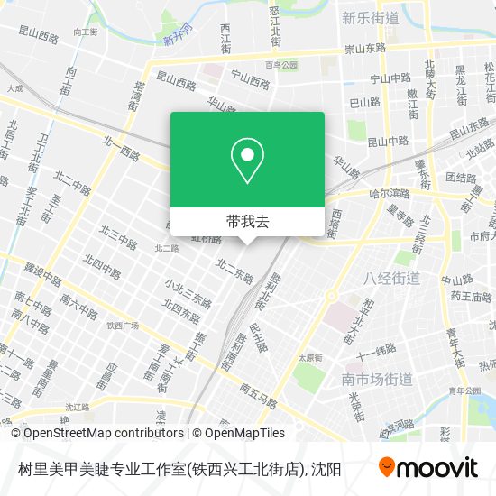 树里美甲美睫专业工作室(铁西兴工北街店)地图
