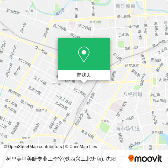树里美甲美睫专业工作室(铁西兴工北街店)地图