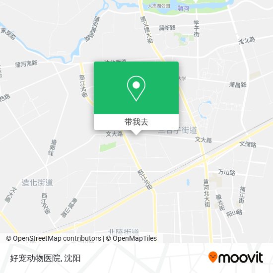 好宠动物医院地图