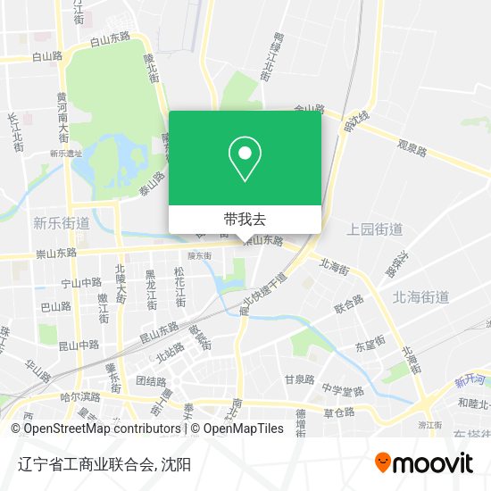 辽宁省工商业联合会地图