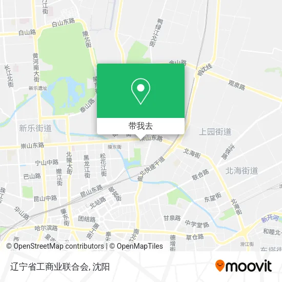 辽宁省工商业联合会地图