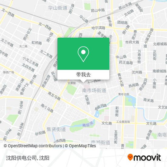 沈阳供电公司地图