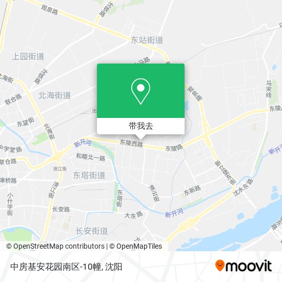 中房基安花园南区-10幢地图
