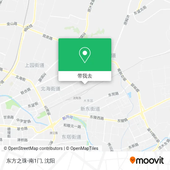 东方之珠-南1门地图