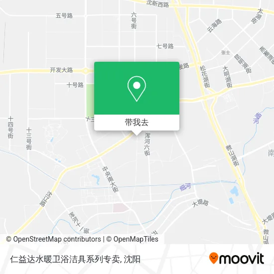 仁益达水暖卫浴洁具系列专卖地图