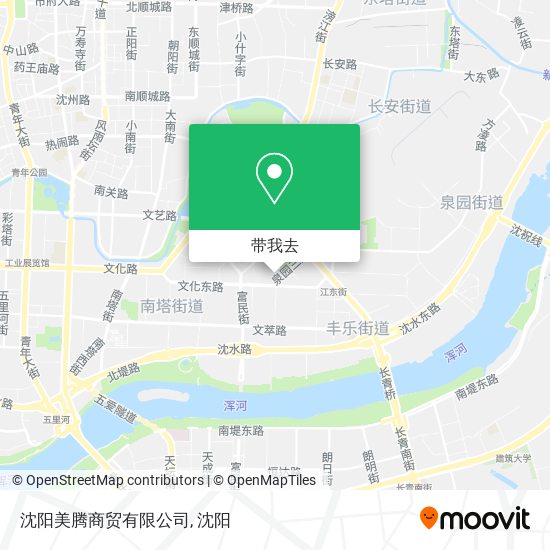 沈阳美腾商贸有限公司地图