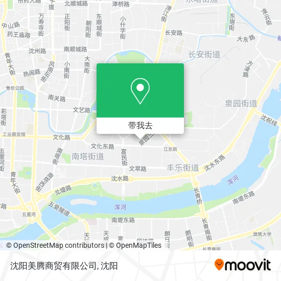 沈阳美腾商贸有限公司地图