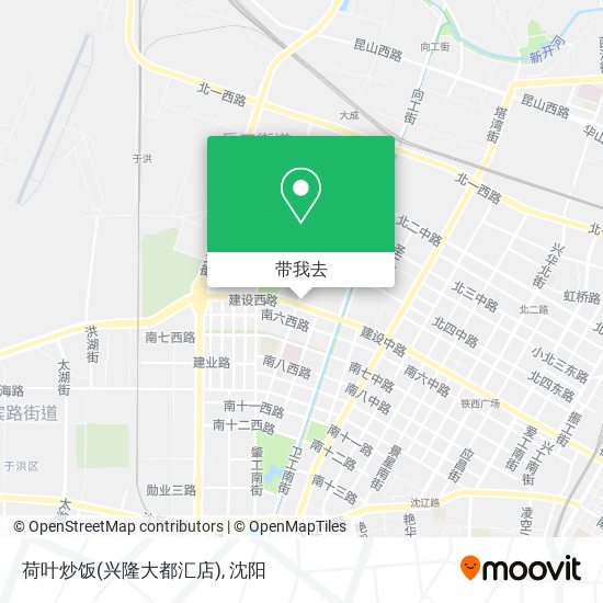 荷叶炒饭(兴隆大都汇店)地图