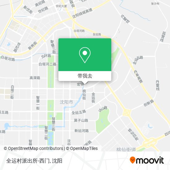 全运村派出所-西门地图