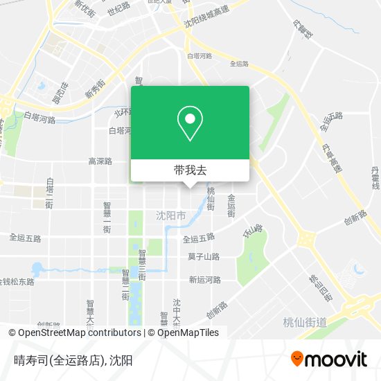 晴寿司(全运路店)地图