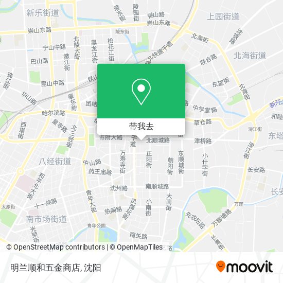 明兰顺和五金商店地图