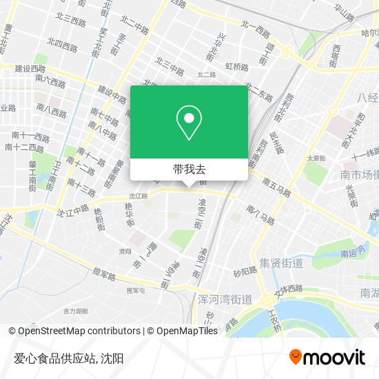 爱心食品供应站地图