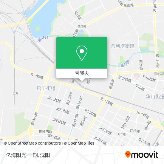 亿海阳光-一期地图