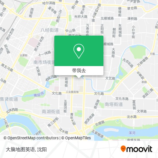 大脑地图英语地图