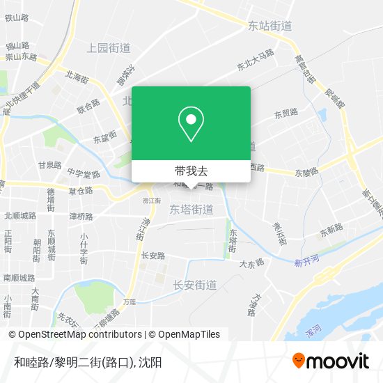 和睦路/黎明二街(路口)地图