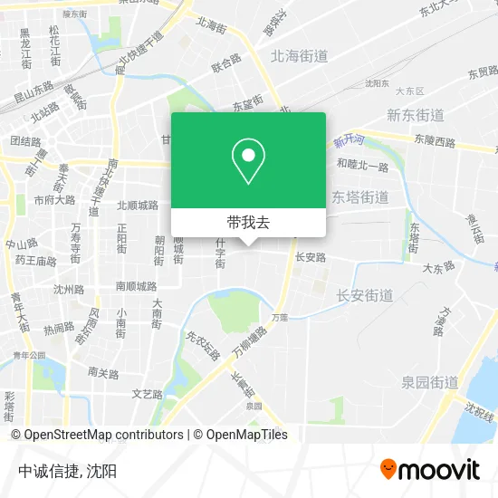 中诚信捷地图
